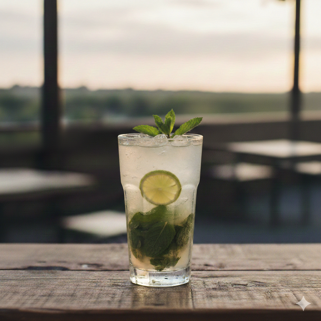 bartender mixing cocktail